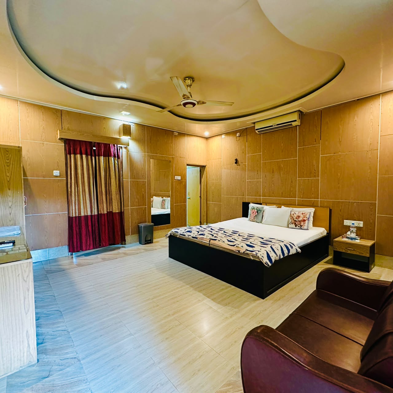 Bashonti Couple Villa interior — Litchibari Eco Resort